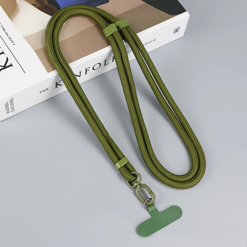 Universal Phone Lanyard Crossbody Necklace Strap Phone Adjustable Long Hanging Rope Anti-Lost Durable Sturdy Lanyard for Iphone