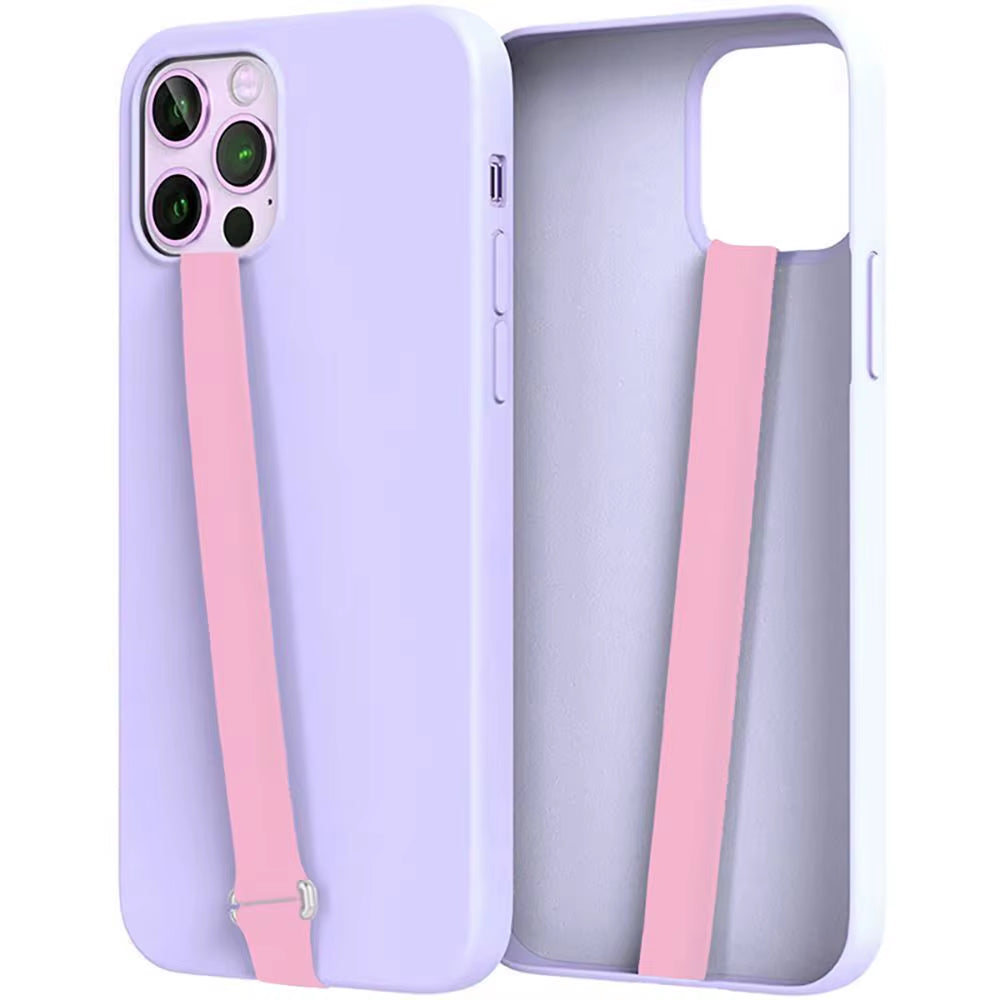 Elastic Silicone Phone Straps Ropes Holder Soft Silicone Wristband Hand Band Grip Finger Ring for Iphone Samsung Huawei Xiaomi