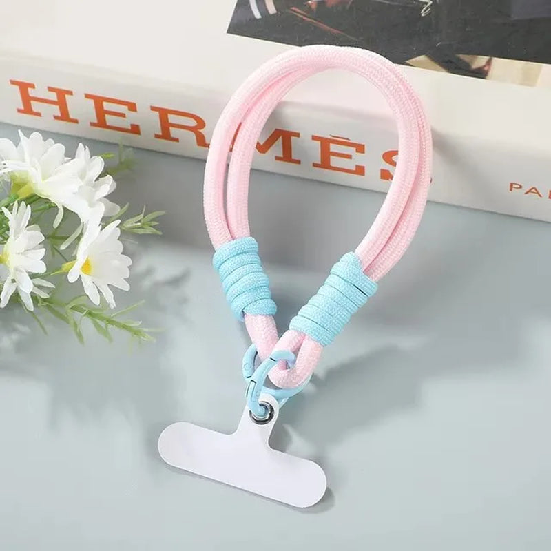 Cute Candy Colors Phone Chain Cellphone Strap Anti-Lost Lanyard Summer Chain Jewelry Phone Wrist Straps Hanging Rope Accessory