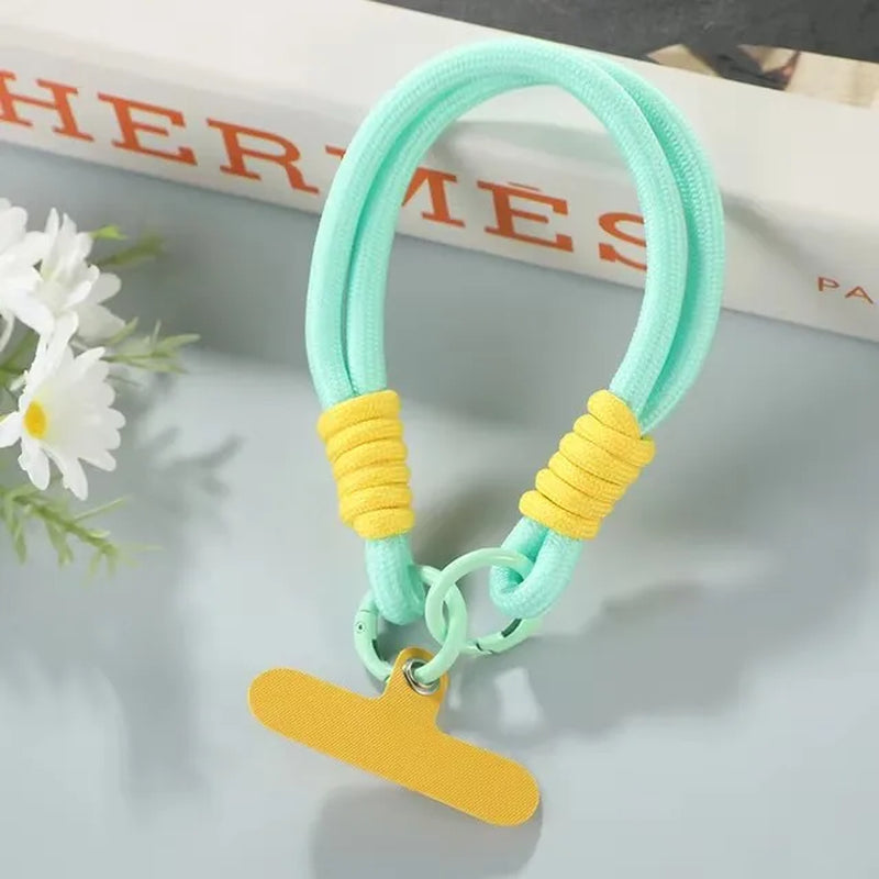 Cute Candy Colors Phone Chain Cellphone Strap Anti-Lost Lanyard Summer Chain Jewelry Phone Wrist Straps Hanging Rope Accessory