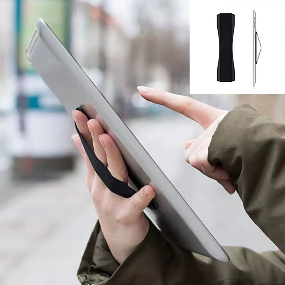 ABS Elastic Tablet Holder One-Handed Operation Tablet Stand Selfie Stick Wrist Strap Grip Tablet Tablet Finger Strap Grip Holder