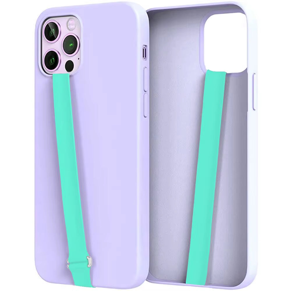 Elastic Silicone Phone Straps Ropes Holder Soft Silicone Wristband Hand Band Grip Finger Ring for Iphone Samsung Huawei Xiaomi