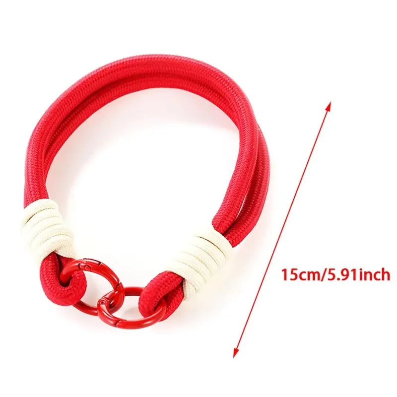 Cute Candy Colors Phone Chain Cellphone Strap Anti-Lost Lanyard Summer Chain Jewelry Phone Wrist Straps Hanging Rope Accessory