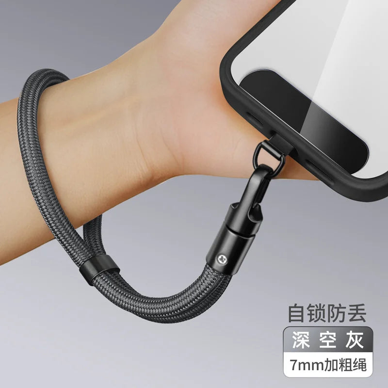 Universal Phone Lanyard with Clip Upgraded Anti-Drop 360° Rotation Adjustable Neck/Crossbody Strap for All Phone Cases