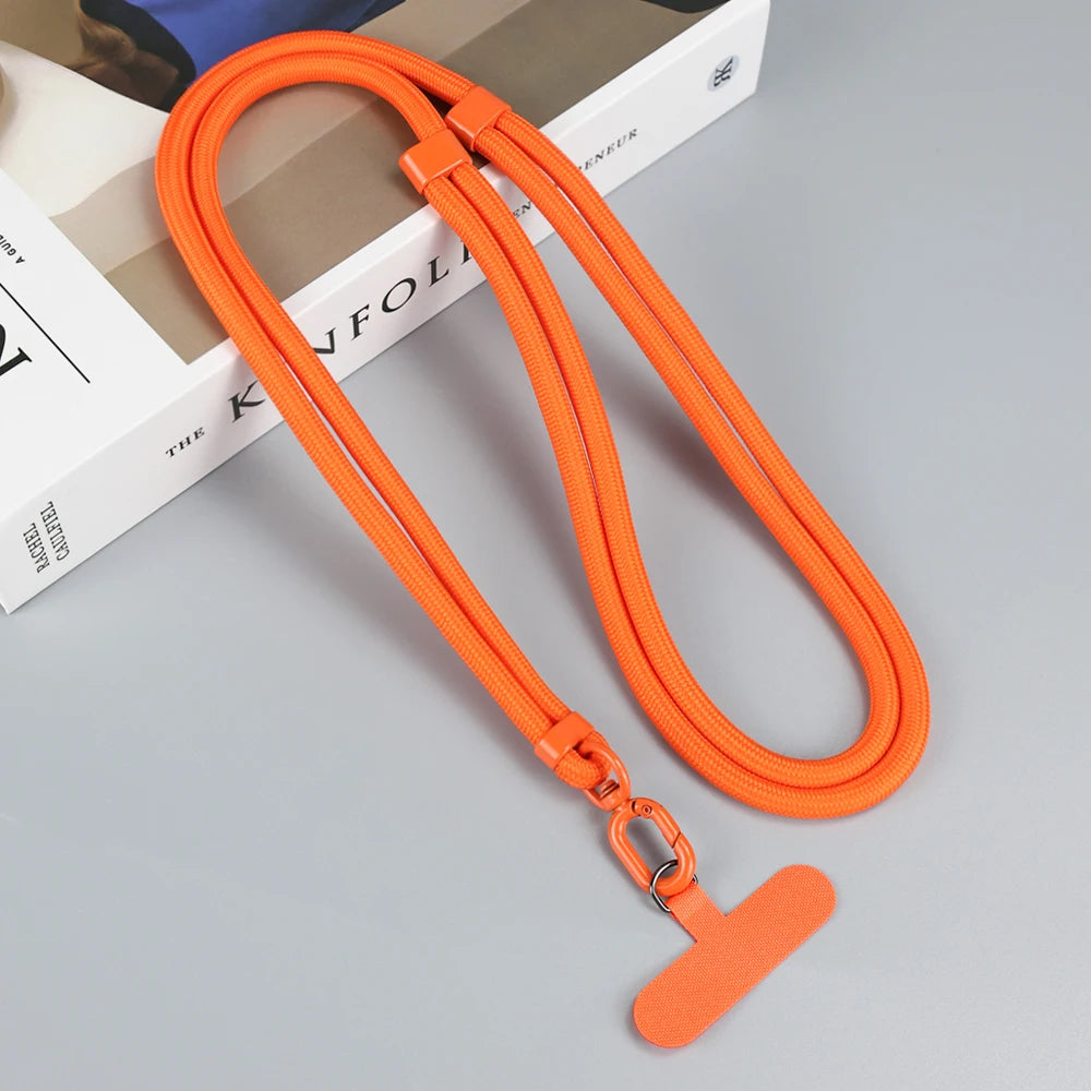 Universal Phone Lanyard Crossbody Necklace Strap Phone Adjustable Long Hanging Rope Anti-Lost Durable Sturdy Lanyard for Iphone