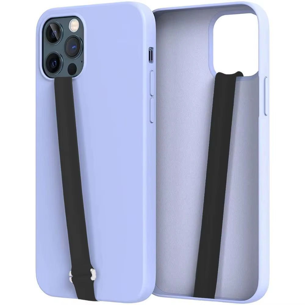 Elastic Silicone Phone Straps Ropes Holder Soft Silicone Wristband Hand Band Grip Finger Ring for Iphone Samsung Huawei Xiaomi