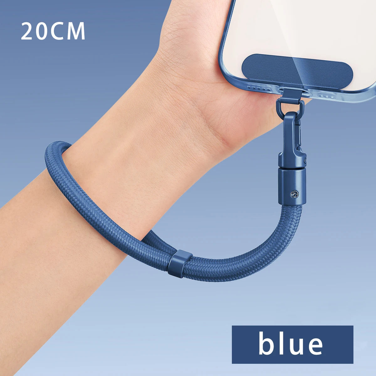 Universal Phone Lanyard with Clip Upgraded Anti-Drop 360° Rotation Adjustable Neck/Crossbody Strap for All Phone Cases