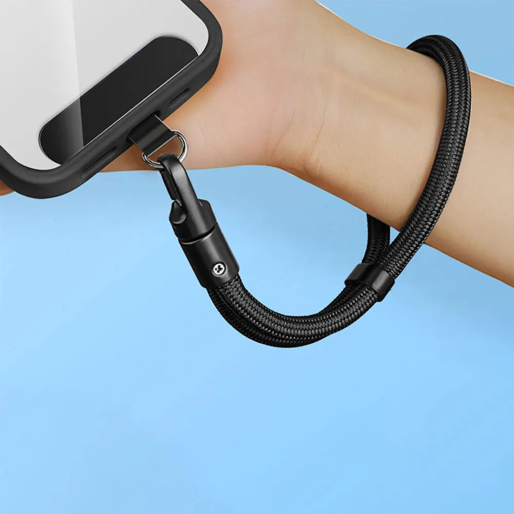 Universal Phone Lanyard with Clip Upgraded Anti-Drop 360° Rotation Adjustable Neck/Crossbody Strap for All Phone Cases