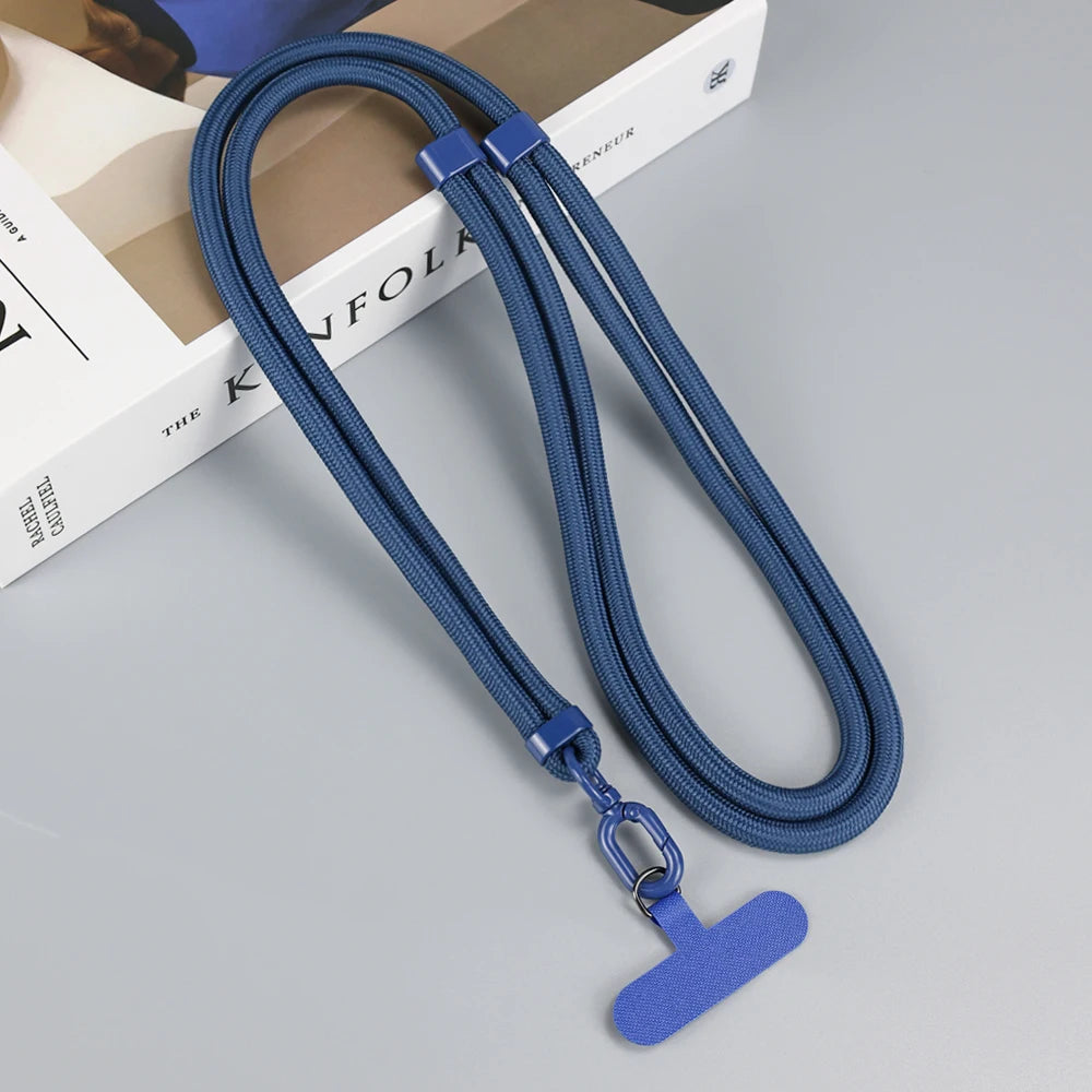 Universal Phone Lanyard Crossbody Necklace Strap Phone Adjustable Long Hanging Rope Anti-Lost Durable Sturdy Lanyard for Iphone