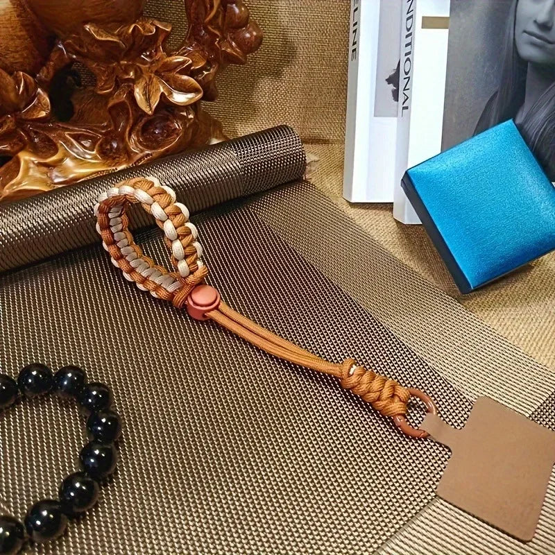 Cute Mobile Phone Lanyard Hanging Decoration Can Be Carried Twist Rope Anti-Loss Pendant Fashion Strong Wrist Short Straps Band