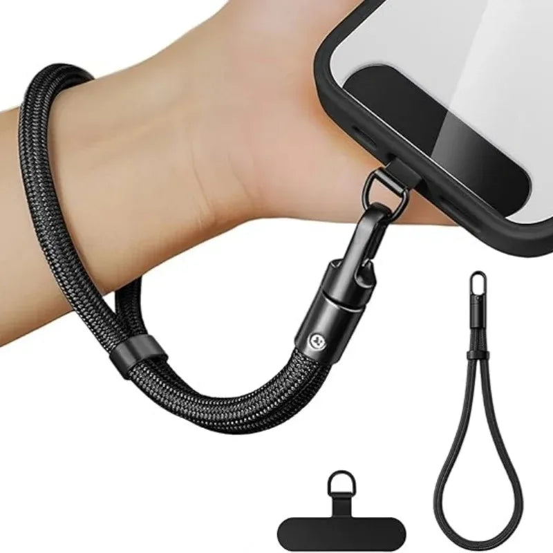 Universal Phone Lanyard with Clip Upgraded Anti-Drop 360° Rotation Adjustable Neck/Crossbody Strap for All Phone Cases