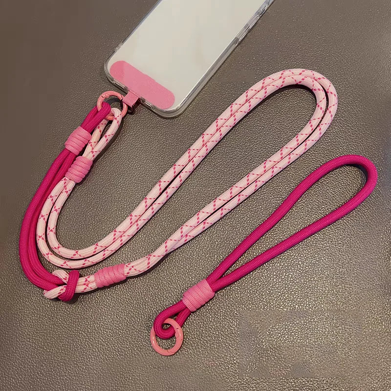 3 in 1 120Cm Crossbody Mobile Phone Hanging Rope Neck Lanyard Wrist Strap Removable Phone Lanyard Water Cup Hanging Rope