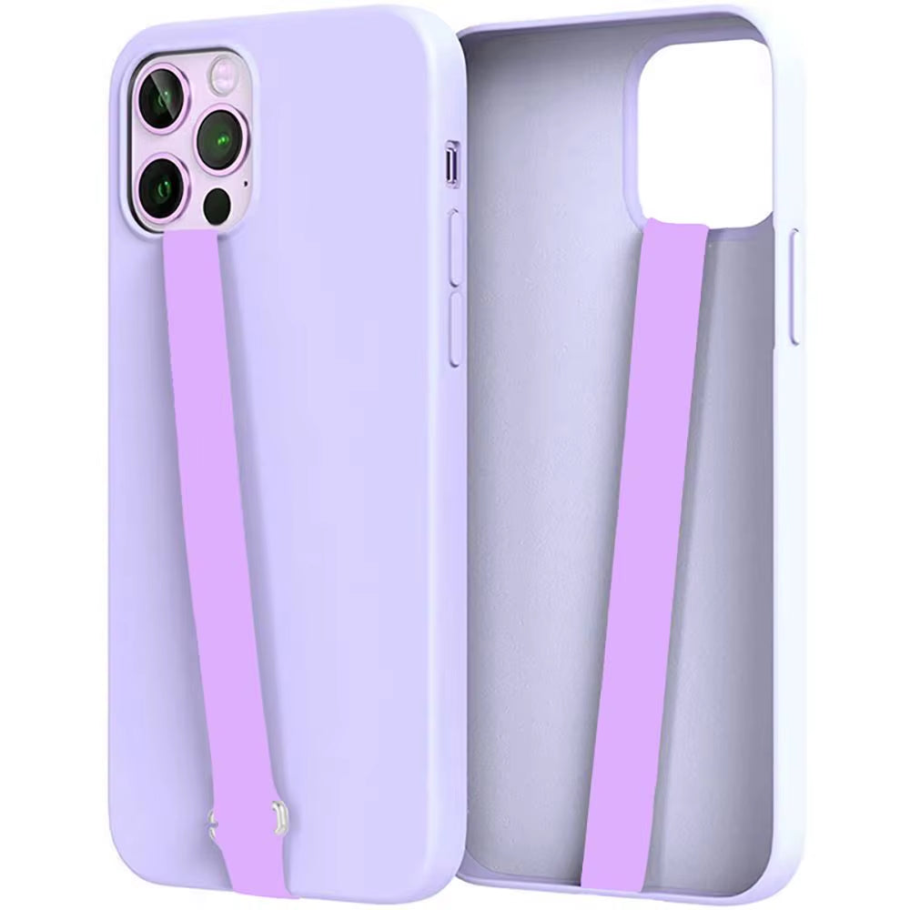 Elastic Silicone Phone Straps Ropes Holder Soft Silicone Wristband Hand Band Grip Finger Ring for Iphone Samsung Huawei Xiaomi