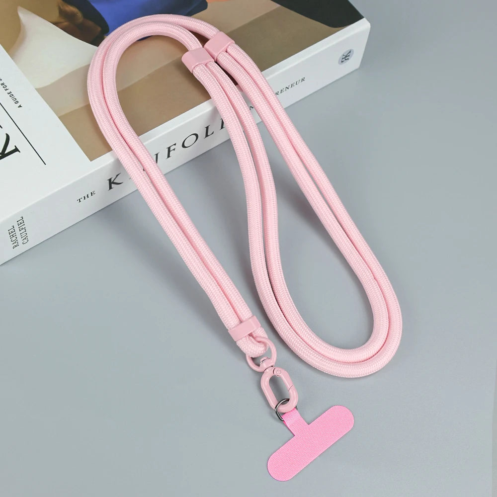 Universal Phone Lanyard Crossbody Necklace Strap Phone Adjustable Long Hanging Rope Anti-Lost Durable Sturdy Lanyard for Iphone