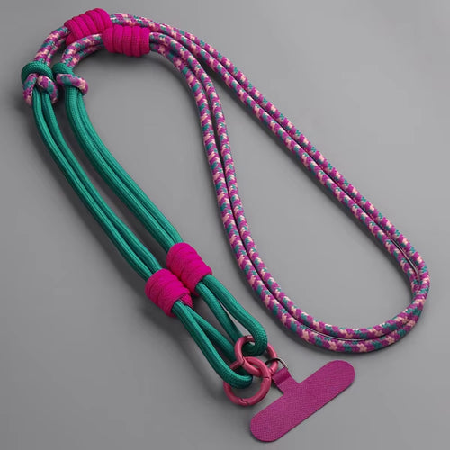 3 in 1 120Cm Crossbody Mobile Phone Hanging Rope Neck Lanyard Wrist Strap Removable Phone Lanyard Water Cup Hanging Rope