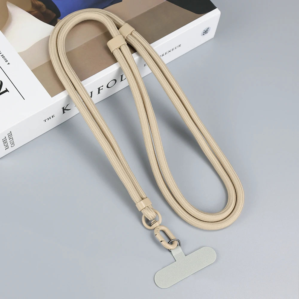 Universal Phone Lanyard Crossbody Necklace Strap Phone Adjustable Long Hanging Rope Anti-Lost Durable Sturdy Lanyard for Iphone