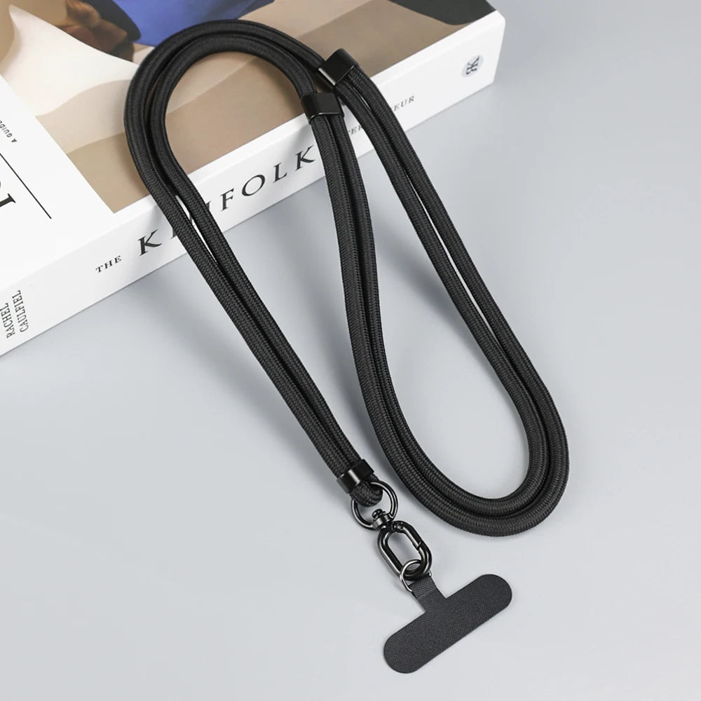 Universal Phone Lanyard Crossbody Necklace Strap Phone Adjustable Long Hanging Rope Anti-Lost Durable Sturdy Lanyard for Iphone